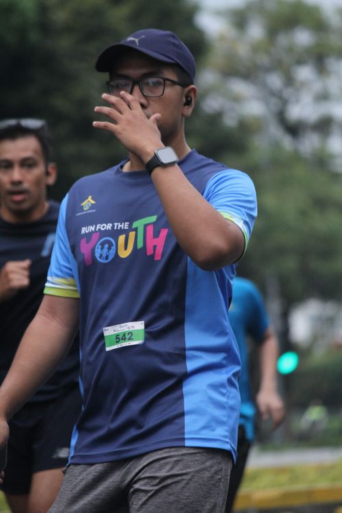 Race photo from Road to BAF Lions Run 2024
