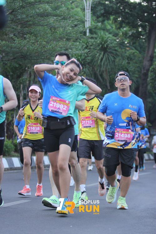 Race photo from Isoplus Run 2024 Surabaya