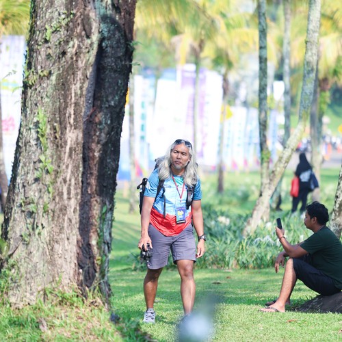 Race photo from BOGORUN 2026