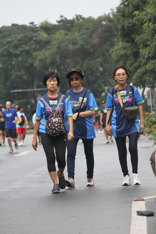 Race photo from Road to BAF Lions Run 2024