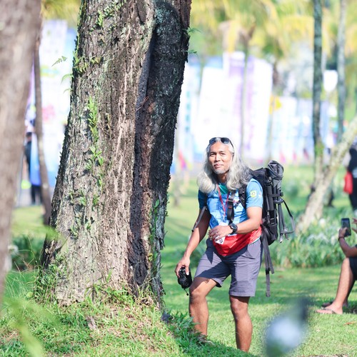 Race photo from BOGORUN 2026