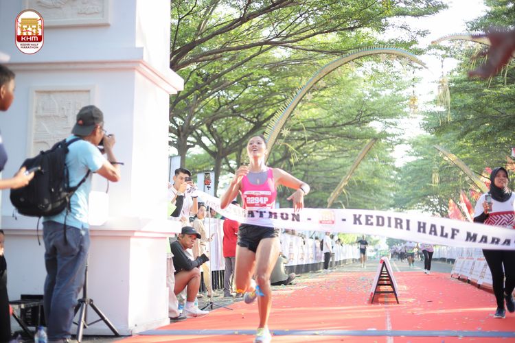 Race photo from Kediri Half Marathon 2024