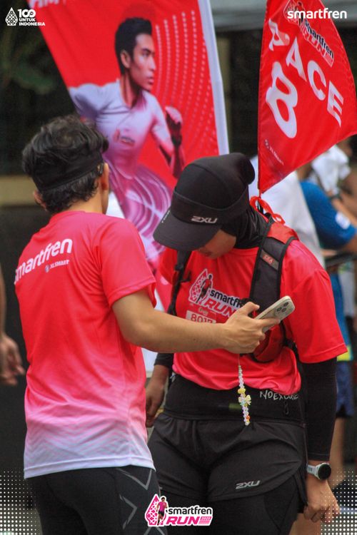 Race photo from Smartfren Run 2025 Vibes