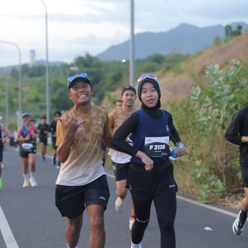 Race photo from KEDIRI HALF MARATHON 2026