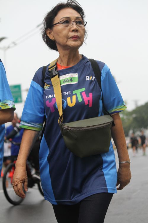 Race photo from Road to BAF Lions Run 2024