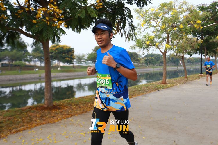 Race photo from ISOPlus Run 2024 Jakarta
