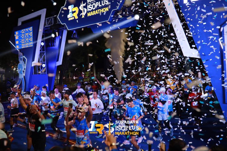 Race photo from SURABAYA ISOPLUS MARATHON 2025