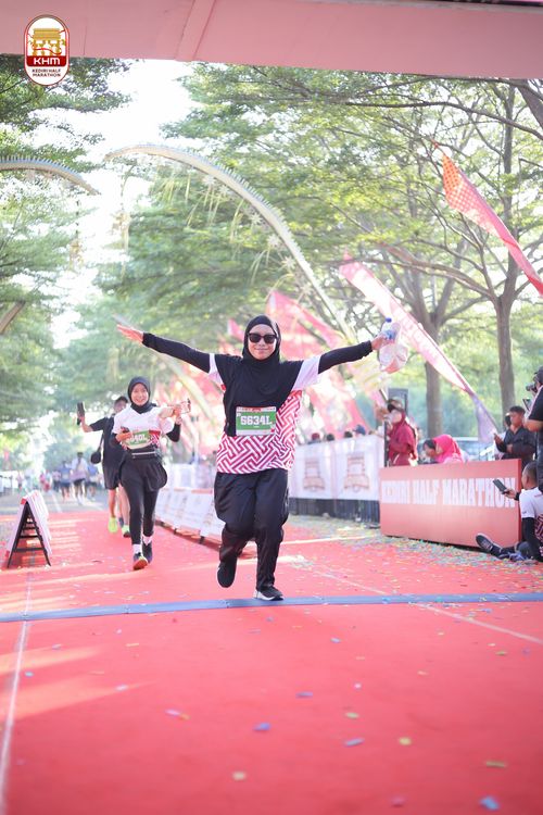 Race photo from Kediri Half Marathon 2024