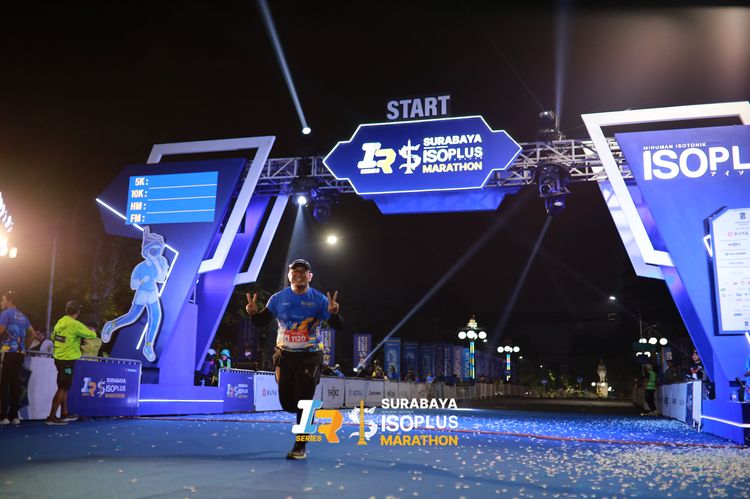 Race photo from SURABAYA ISOPLUS MARATHON 2025