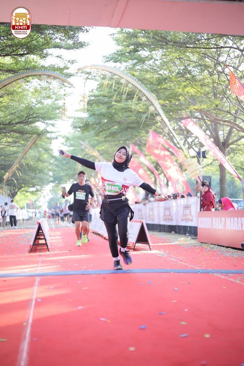 Race photo from Kediri Half Marathon 2024
