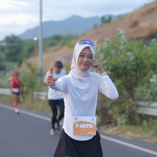 Race photo from KEDIRI HALF MARATHON 2026