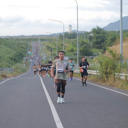 Race photo from KEDIRI HALF MARATHON 2026