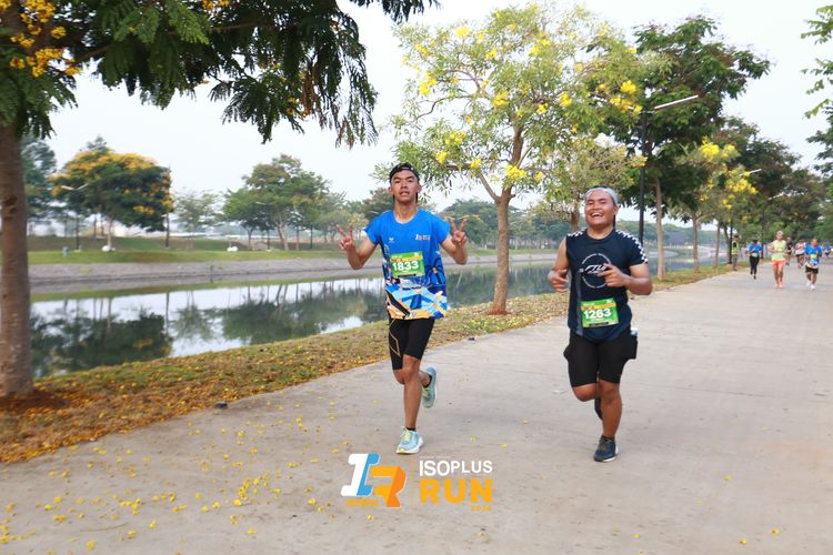 Race photo from ISOPlus Run 2024 Jakarta