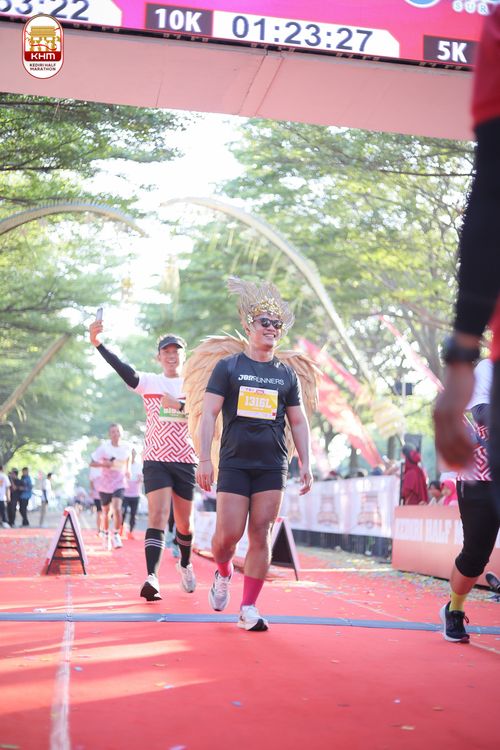 Race photo from Kediri Half Marathon 2024