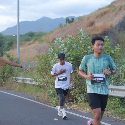 Race photo from KEDIRI HALF MARATHON 2026