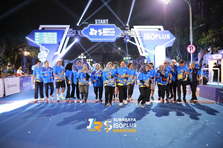 Race photo from SURABAYA ISOPLUS MARATHON 2025