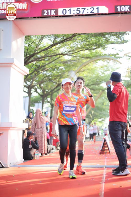 Race photo from Kediri Half Marathon 2024