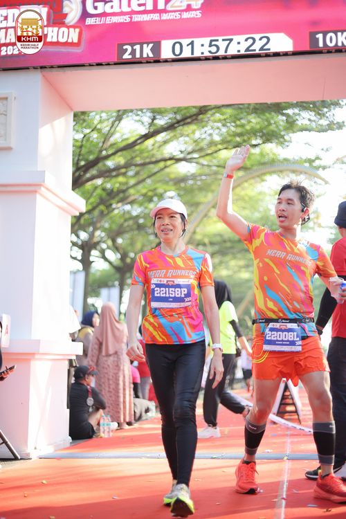 Race photo from Kediri Half Marathon 2024