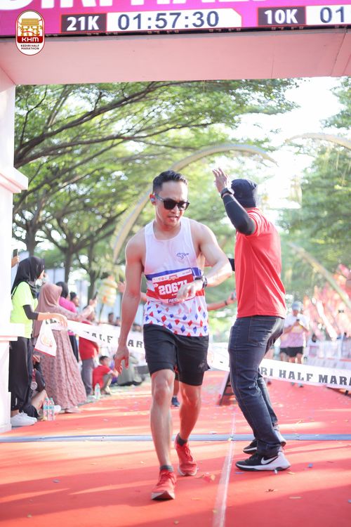 Race photo from Kediri Half Marathon 2024