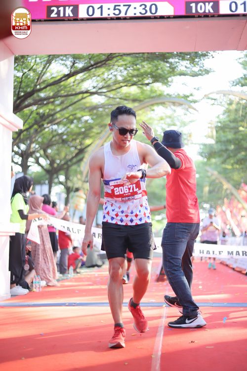 Race photo from Kediri Half Marathon 2024