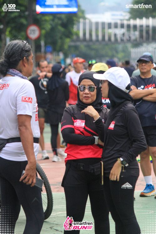 Race photo from Smartfren Run 2025 Vibes