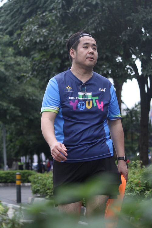 Race photo from Road to BAF Lions Run 2024