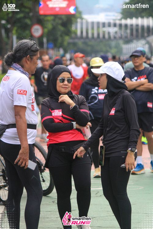 Race photo from Smartfren Run 2025 Vibes