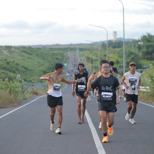 Race photo from KEDIRI HALF MARATHON 2026