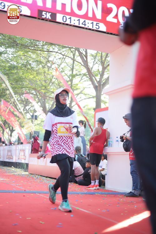 Race photo from Kediri Half Marathon 2024