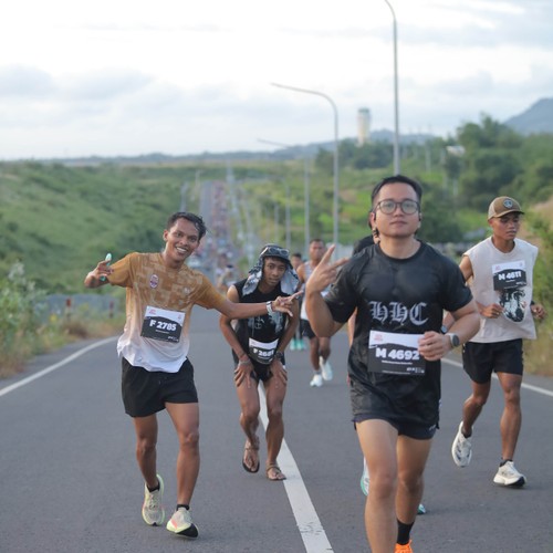 Race photo from KEDIRI HALF MARATHON 2026