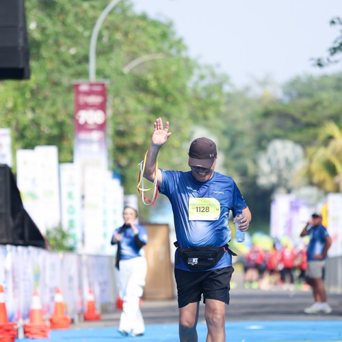 Race photo from BOGORUN 2026