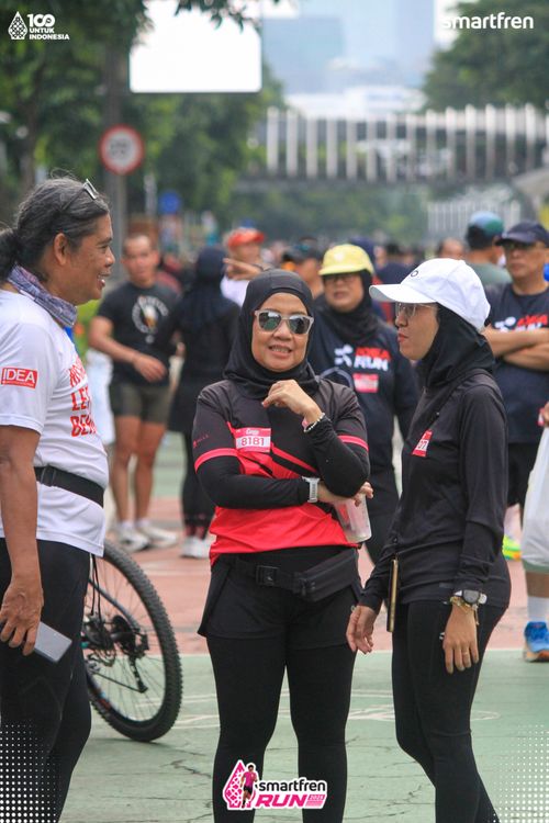 Race photo from Smartfren Run 2025 Vibes