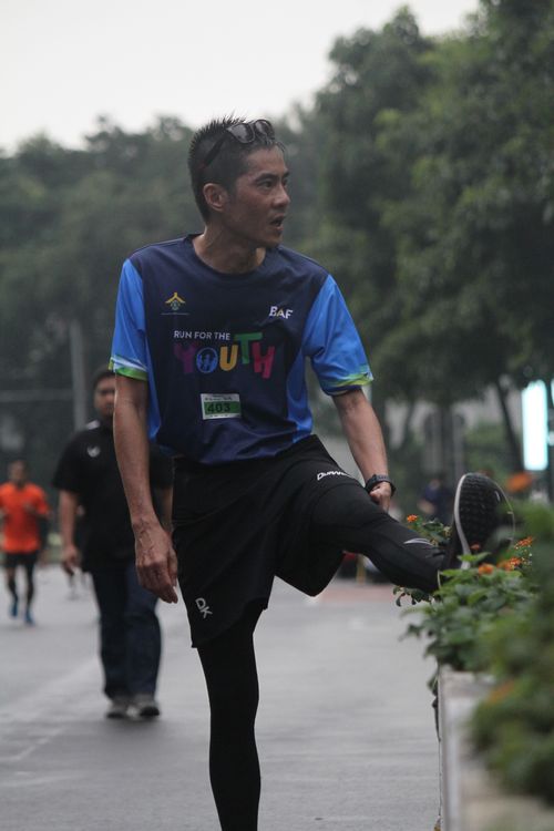 Race photo from Road to BAF Lions Run 2024