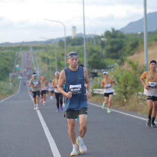 Race photo from KEDIRI HALF MARATHON 2026