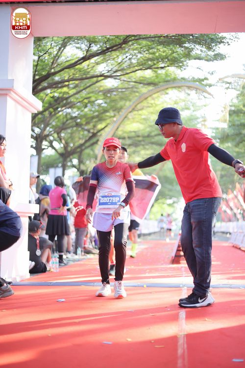 Race photo from Kediri Half Marathon 2024