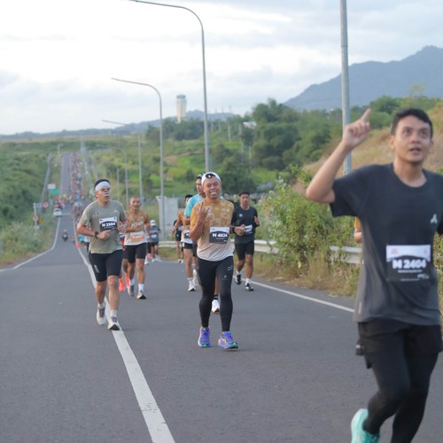 Race photo from KEDIRI HALF MARATHON 2026