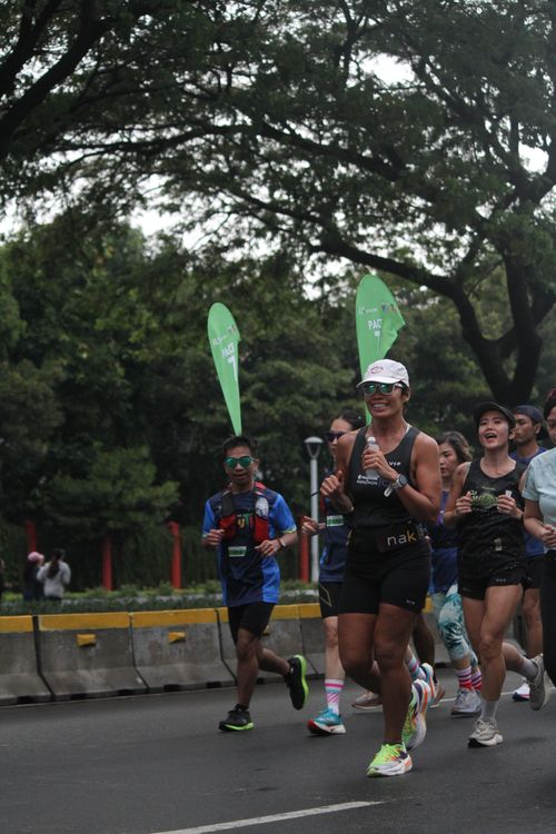 Race photo from Road to BAF Lions Run 2024