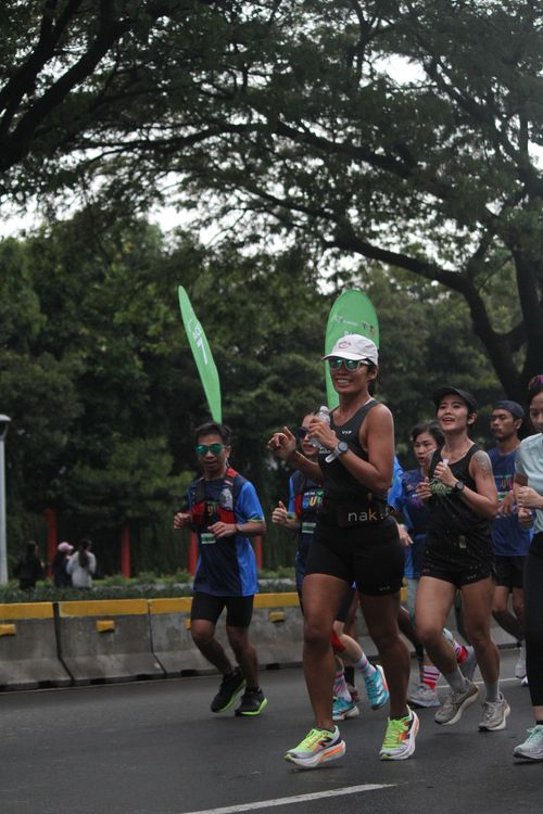 Race photo from Road to BAF Lions Run 2024