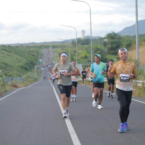 Race photo from KEDIRI HALF MARATHON 2026