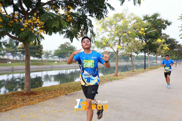 Race photo from ISOPlus Run 2024 Jakarta
