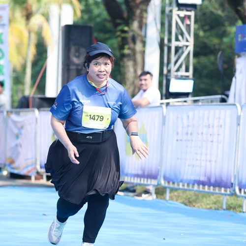 Race photo from BOGORUN 2026