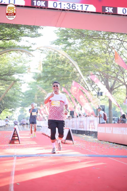 Race photo from Kediri Half Marathon 2024