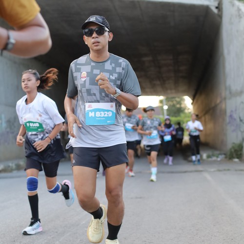 Race photo from KEDIRI HALF MARATHON 2026