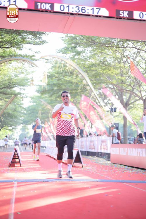 Race photo from Kediri Half Marathon 2024