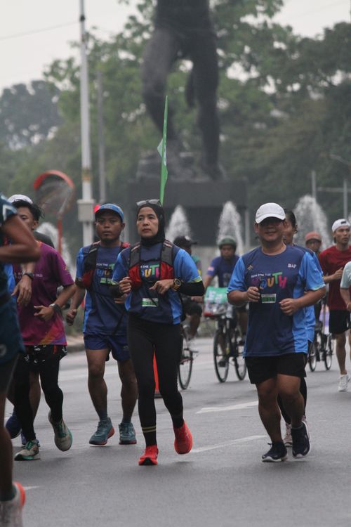 Race photo from Road to BAF Lions Run 2024