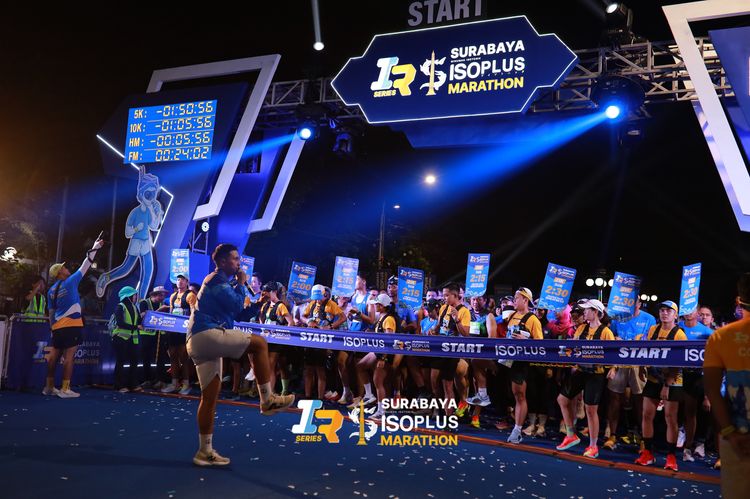 Race photo from SURABAYA ISOPLUS MARATHON 2025