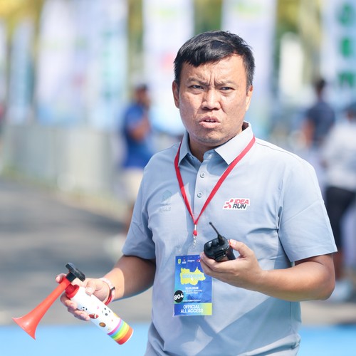 Race photo from BOGORUN 2026