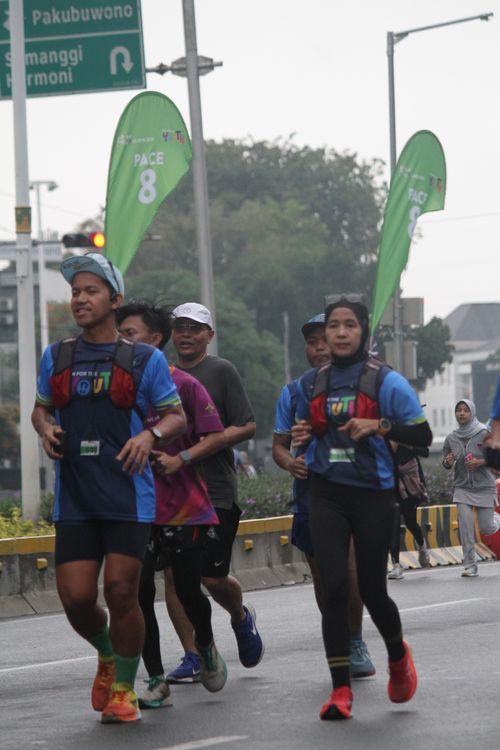Race photo from Road to BAF Lions Run 2024