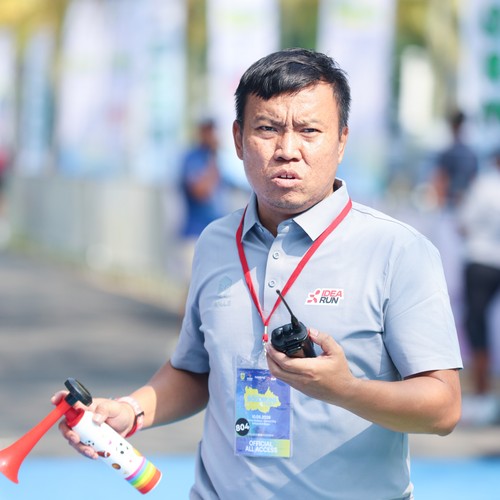 Race photo from BOGORUN 2026