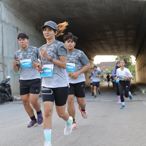 Race photo from KEDIRI HALF MARATHON 2026